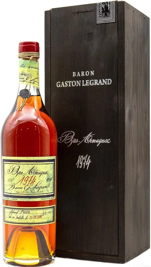 Арманьяк Baron G. Legrand 1974 Bas Armagnac,  0.7 л: Фото 1