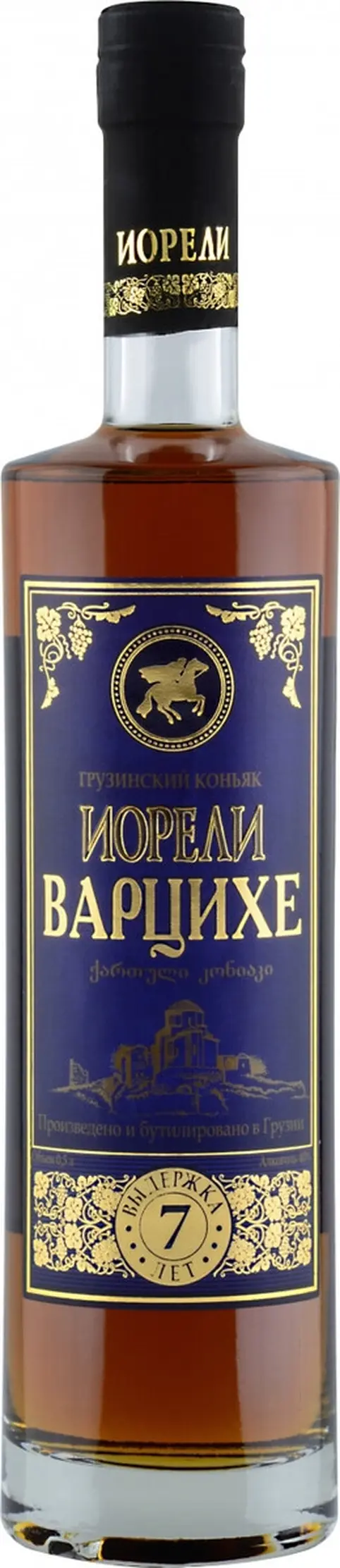 Коньяк "Варцихе" 7 лет,  0.5 л: Фото 1