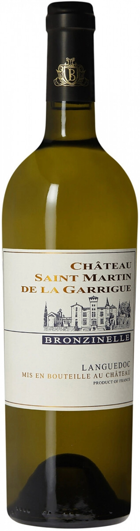 Вино Chateau Saint Martin de la Garrigue, "Bronzinelle" Blanc: Фото 1