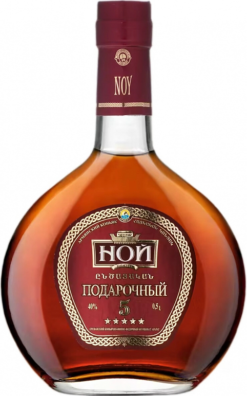 Коньяк "Ной Подарочный" 5-летний,  0.5 л: Фото 1