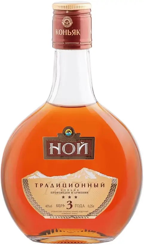 Коньяк "Ной Традиционный" 3-летний,  250 мл: Фото 1