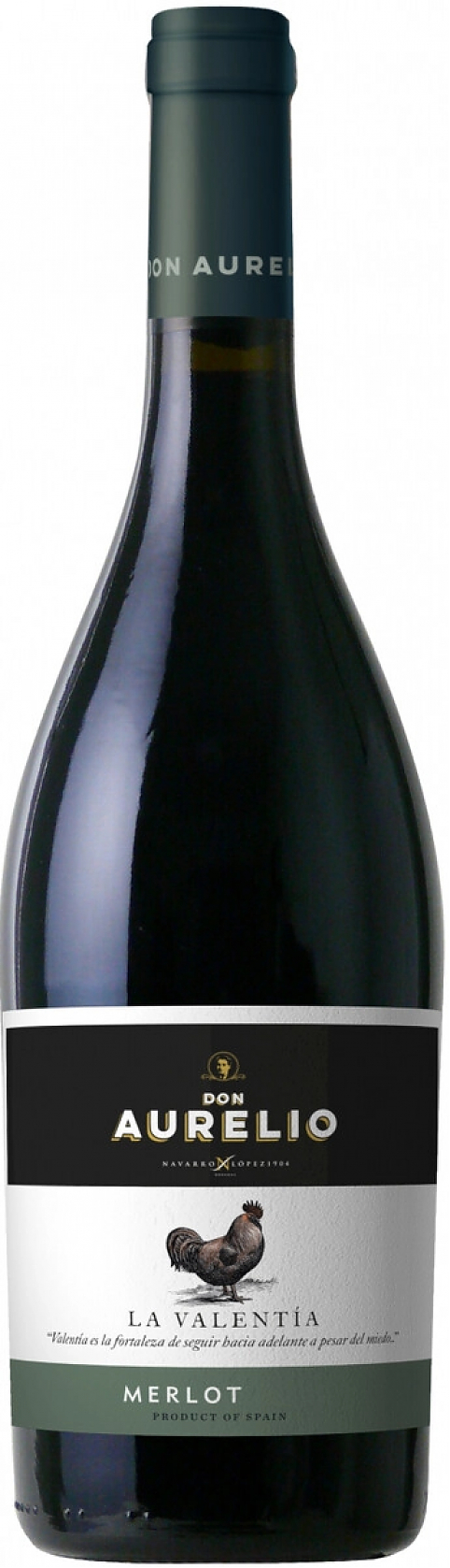 Вино "Don Aurelio" Merlot, Valdepenas DO: Фото 1