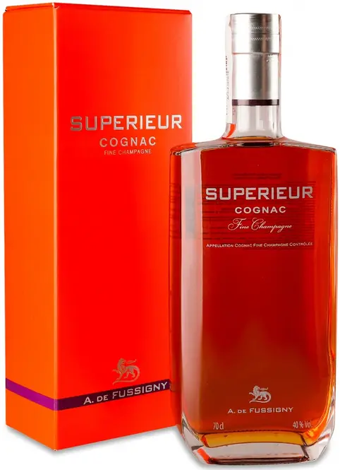 Коньяк A. de Fussigny, Superieur Fine Champagne AOC, gift box,  0.7 л: Фото 1