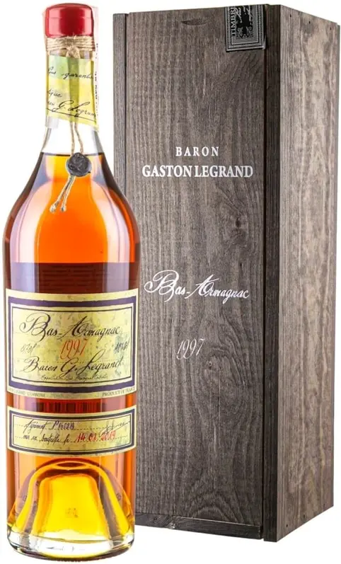 Арманьяк "Baron G. Legrand" 1997 Bas Armagnac,  0.7 л: Фото 1