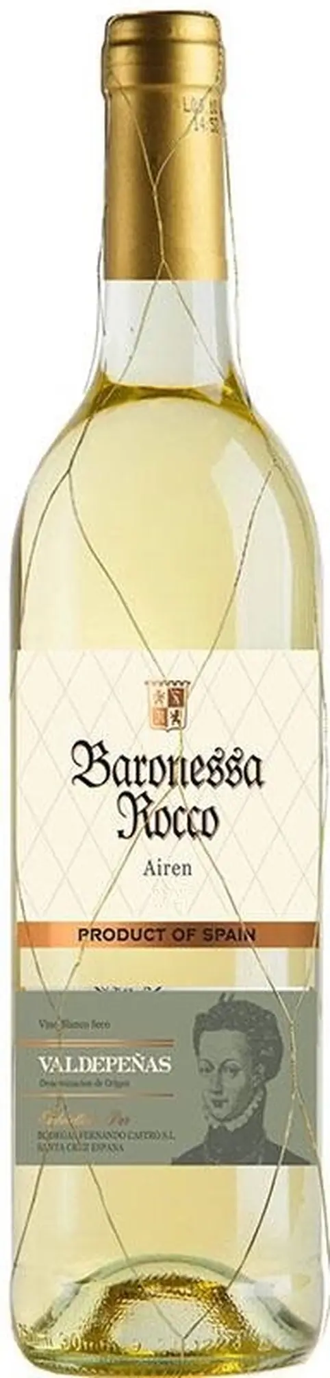 Вино "Baronessa Rocco" Airen Seco, La Mancha DO: Фото 1