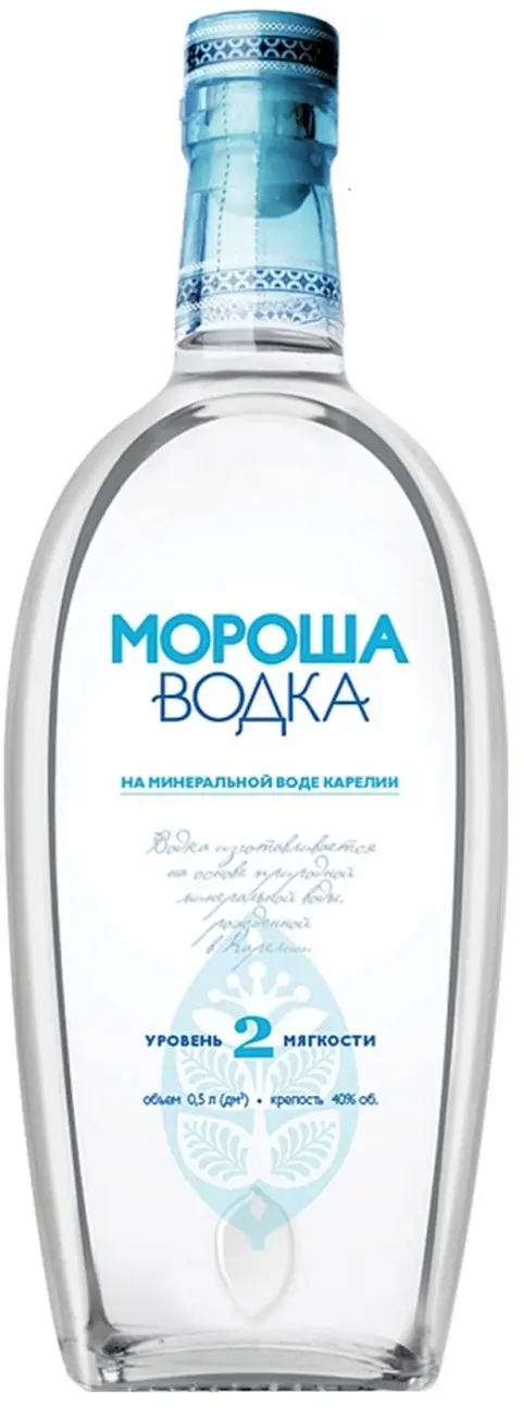 Водка \"Мороша\" Уровень мягкости №2,  0.5 л: Фото 1