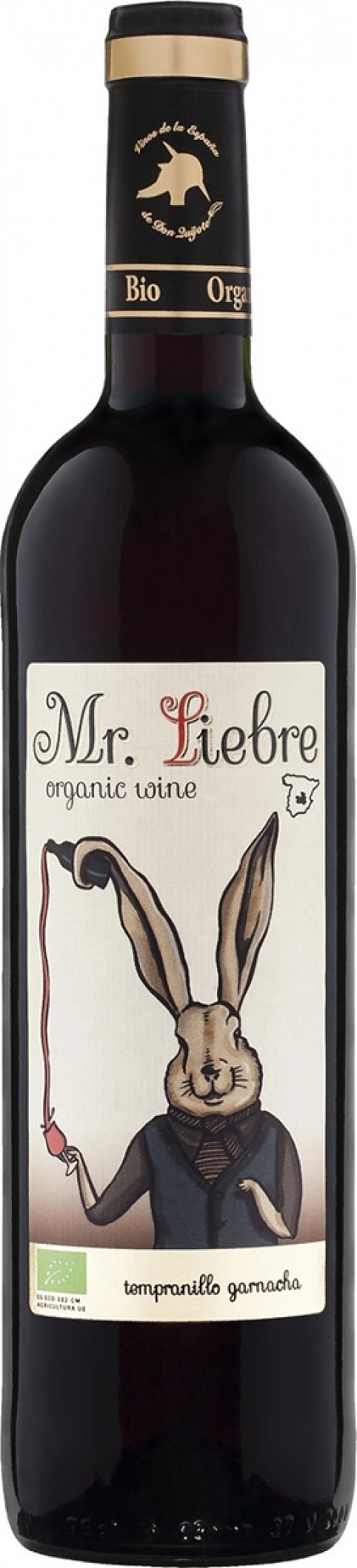 Вино "Mr. Liebre" Organic Tempranillo-Garnacha: Фото 1