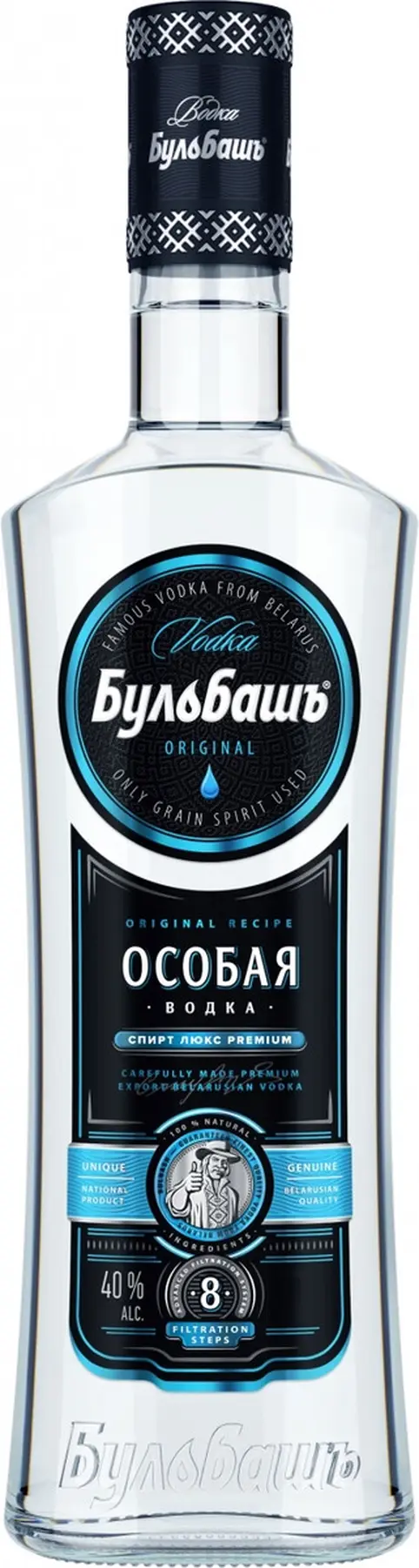 Водка "Бульбашъ" Особая,  1 л: Фото 1