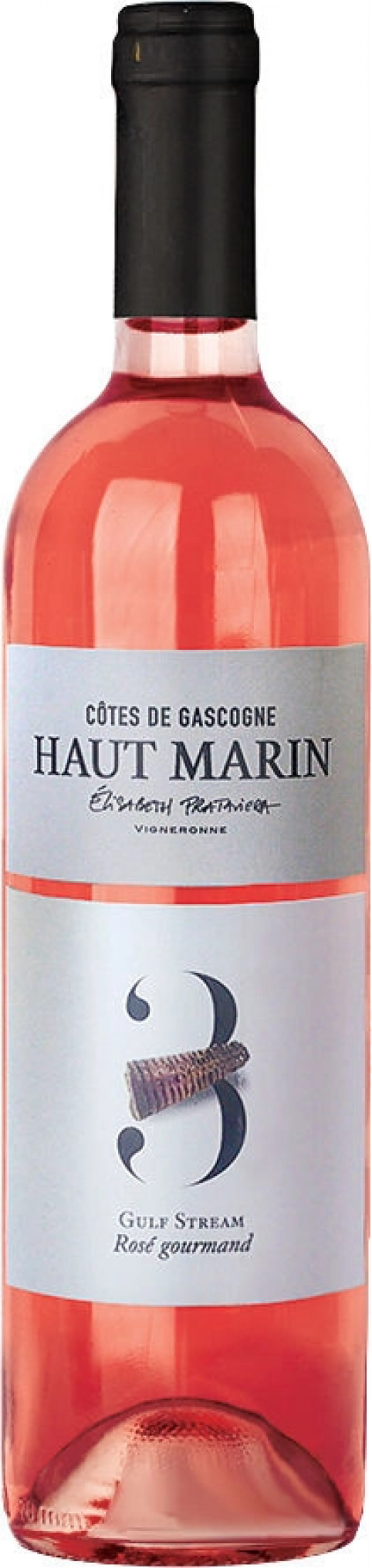 Вино Haut Marin, "Gulf Stream" Rose, Cotes de Gascogne IGP: Фото 1