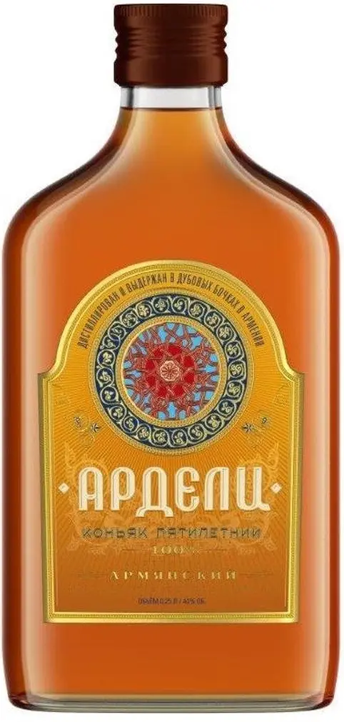 Коньяк "Ardeli" 5 Years Old,  250 мл: Фото 1