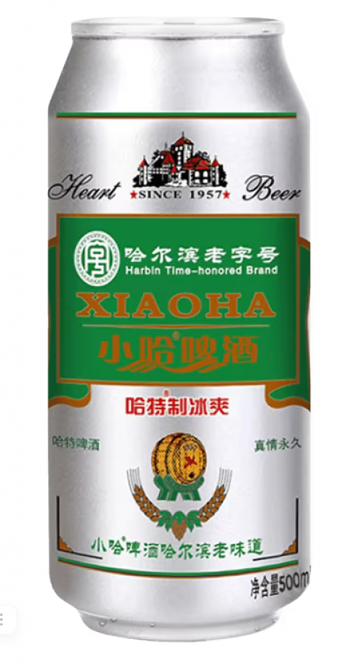 Пиво "Xiaoha" Ice Fresh Светлое, 0.5 л: Фото 1