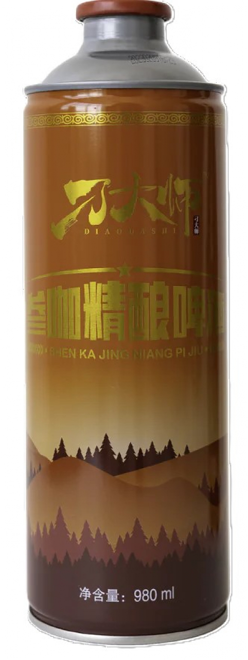 Пиво "Mr. P Diaodashi Shen Ka Jing Niang Pi" С Макой И Женьшенем, 0,98 л: Фото 1
