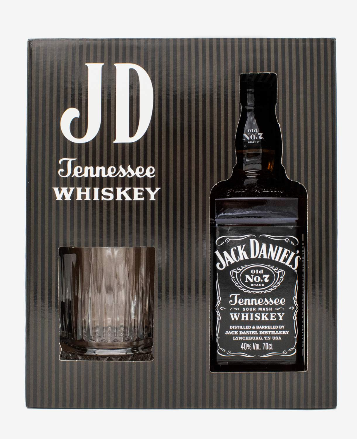 Виски "Jack Daniel's", in box with glasses, 0.7 л