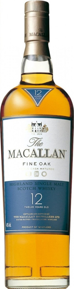 Виски Macallan "Fine Oak" 12 Years Old, 0.7 л