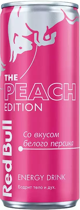 Энергетический напиток "Red Bull" Peach Edition, in can, 0,25 мл
