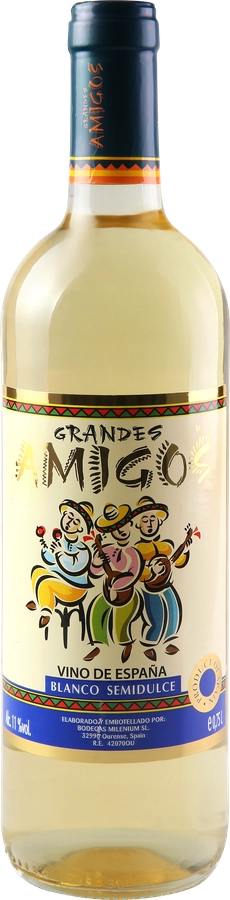 Вино "Grandes Amigos" Blanco Semidulche
