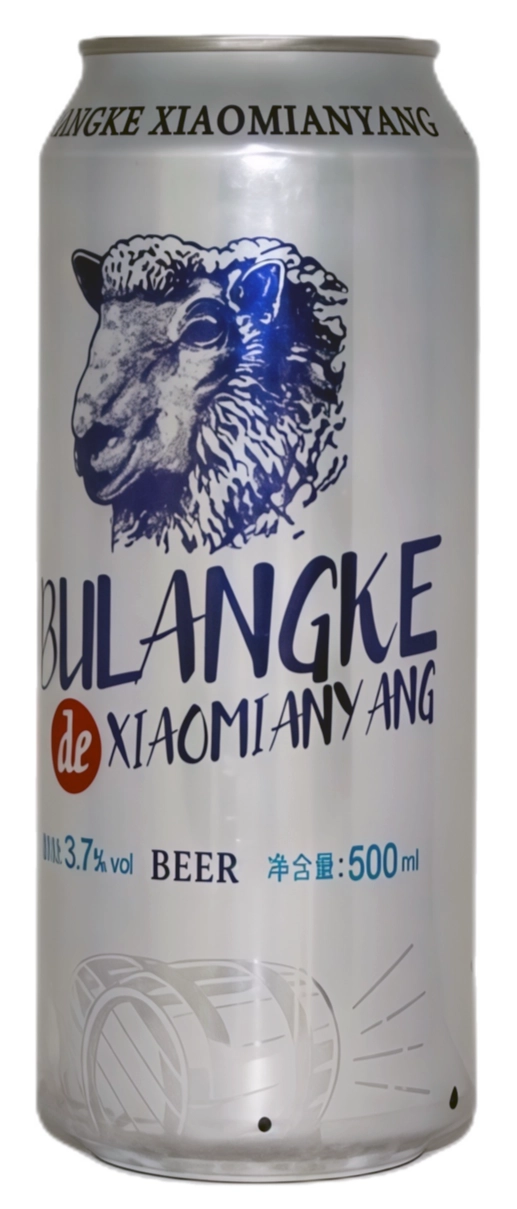 Пиво "Bulangke" Xiaomianyang, in can, 0.5 л