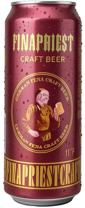 Пиво "FinaPriest" Craft Beer, 0.5 л