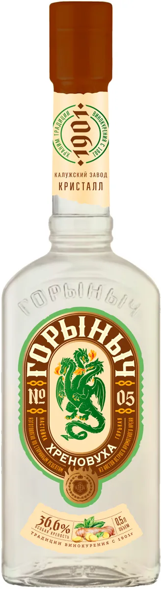 Настойка "Горыныч" Хреновуха, 0.5 л