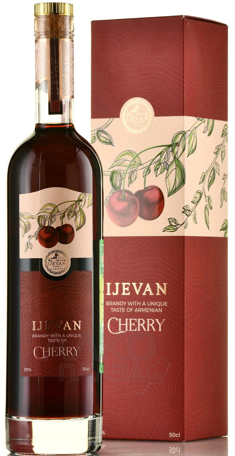 Коньяк "Ijevan" Cherry, gift box, 0.5 л