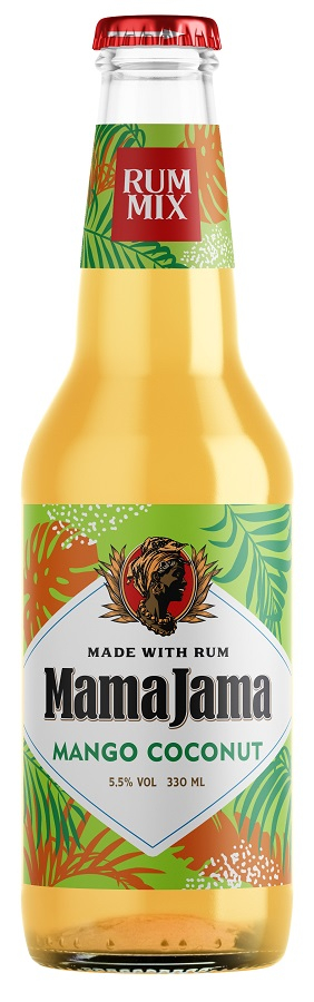 Напиток слабоалкогольный "Mama Jama" Mango Coconut, 0.33 л