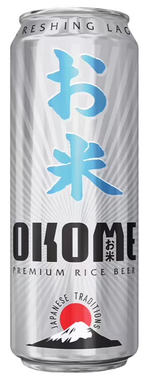 Пиво "Okome" Светлое, 0.43 л