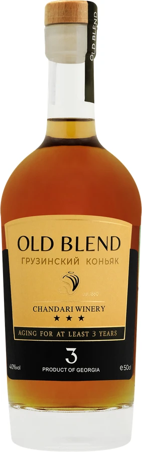 Коньяк "Old Blend" 3 Years, 0.5 л