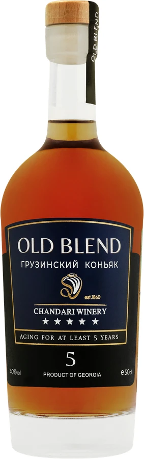Коньяк "Old Blend" 5 Years, 0.5 л