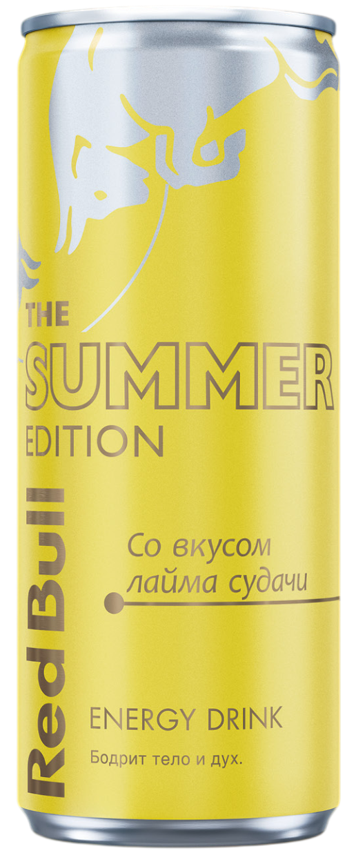 Энергетический напиток "Red Bull", Лайм судачи, in can, 250 мл