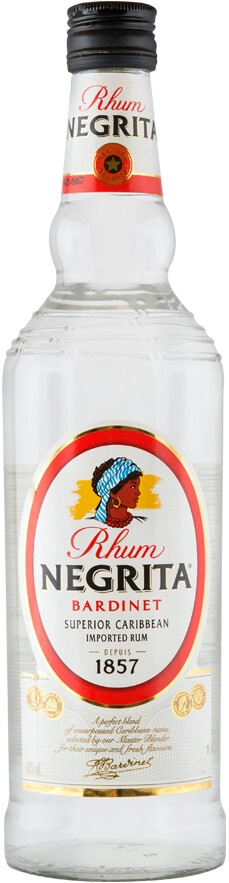 Ром Bardinet, "Negrita" White Signature,  0.7 л
