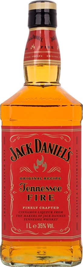 Виски Jack Daniels, "Tennessee Fire",  1 л