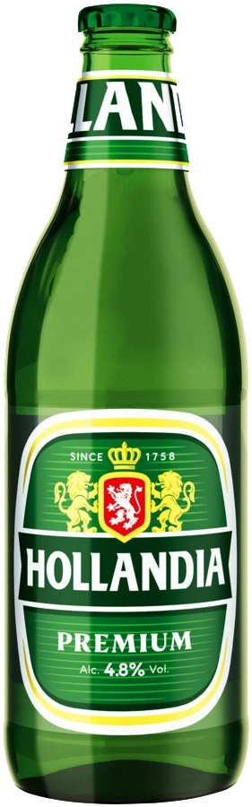 Пиво "Hollandia" Premium,  0.45 л