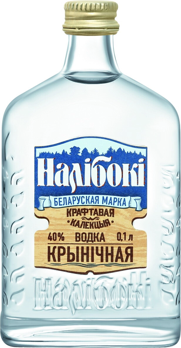 Водка "Налибоки" Родниковая,  100 мл