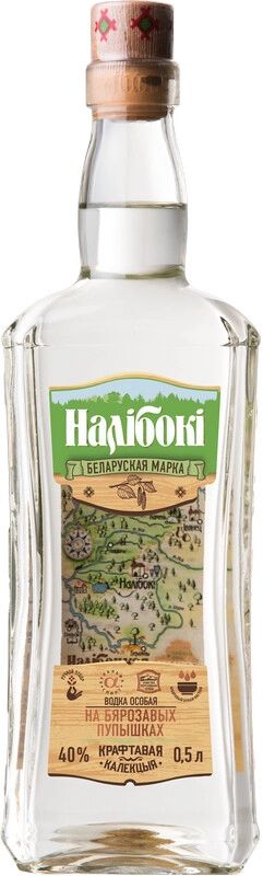 Водка "Налибоки" На березовых почках,  0.5 л