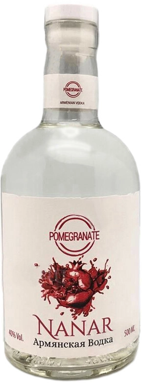 Водка "Nanar" Pomegranate,  0.5 л