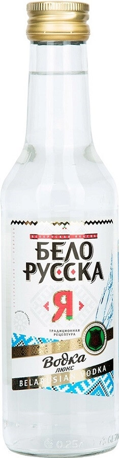 Водка "БелорусскаЯ" Люкс,  250 мл