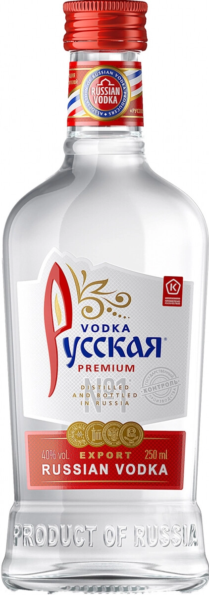 Водка "Русская",  250 мл
