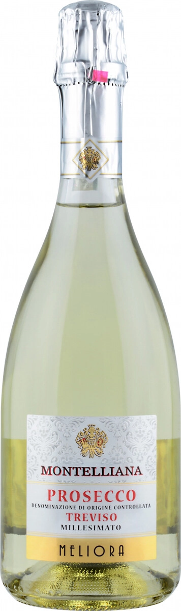 Игристое вино Montelliana, "Meliora" Millesimato Prosecco, Treviso DOC