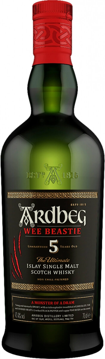 Виски Ardbeg, "Wee Beastie",  0.7 л