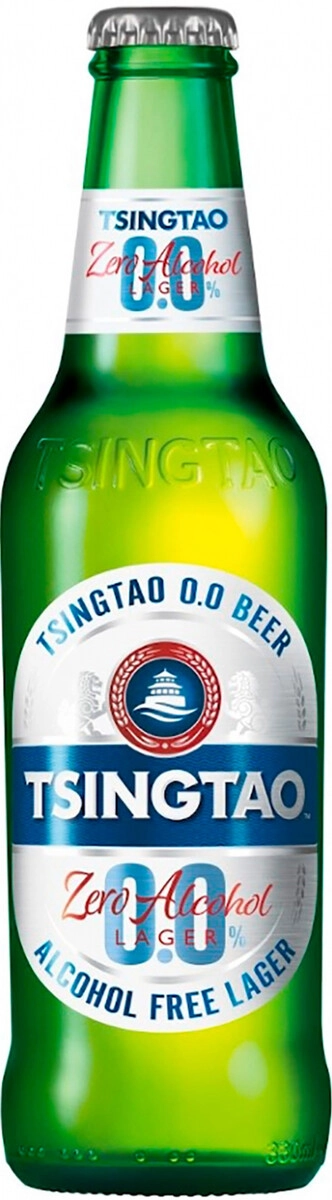 Пиво "Tsingtao" Zero,  0.33 л