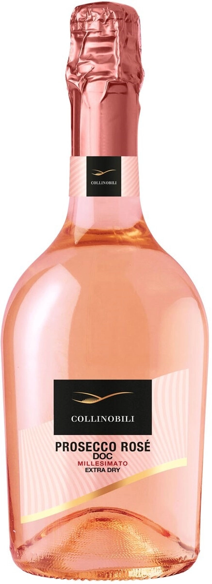 Игристое вино Contarini, "Collinobili" Prosecco Rose DOC Extra Dry