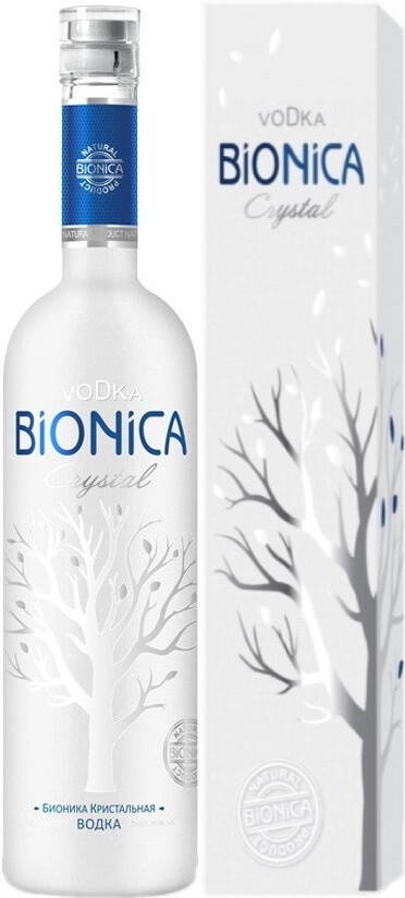 Водка "Bionica" Crystal, gift box,  0.7 л