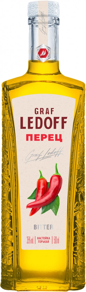 Ликер "Graf Ledoff" Pepper, Bitter,  0.5 л