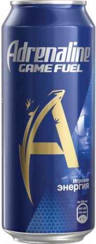 Энергетический напиток "Adrenaline Rush" Game Fuel, Energy Drink, in can,  0.449 л