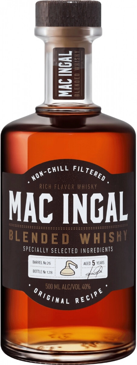 Виски "Mac Ingal" 5 Years Old,  0.5 л