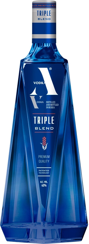 Водка "Vodka A" Triple Blend,  0.5 л