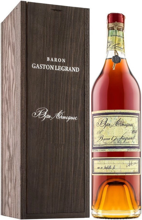 Арманьяк "Baron G. Legrand" 2002 Bas Armagnac,  0.7 л