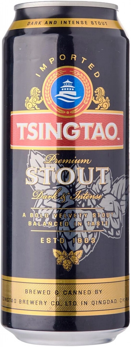 Пиво "Tsingtao" Stout, in can,  0.5 л