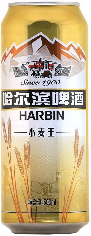 Пиво "Harbin" Wheat, in can,  0.5 л
