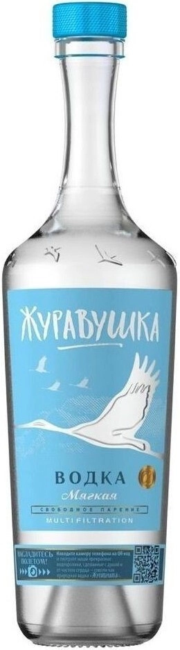Водка "Журавушка" Мягкая,  0.7 л